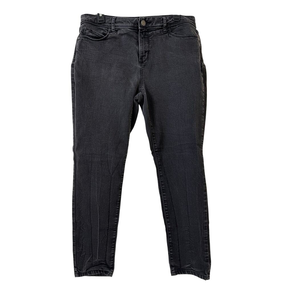 Simply Vera, Vera Wang Skinny 14 Black Jeans